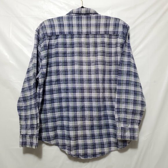 Rustic Outfitters Plaid Flannel Button up Long Sleeve Size Large - Picture 3 of 3